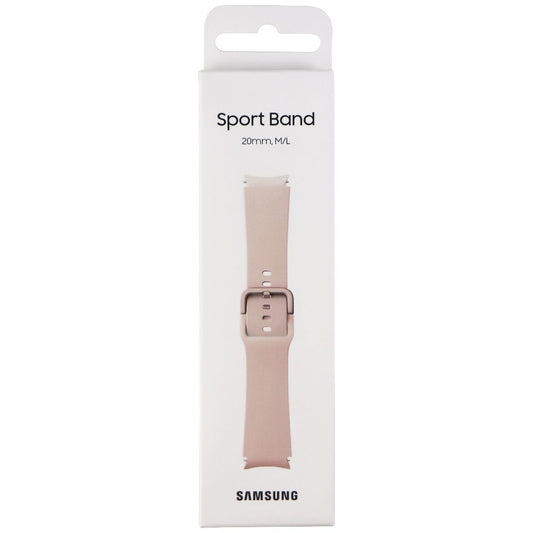 Samsung Sport Band for Galaxy Watch4 & Watch4 Classic - Pink (20mm) Medium/Large Smart Watch Accessories - Watch Bands Samsung - Simple Cell Bulk Wholesale Pricing - USA Seller