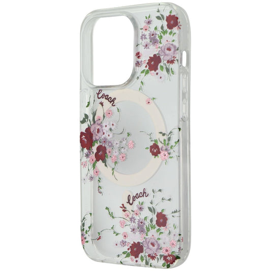 Coach Hardshell Case for MagSafe for iPhone 14 Pro - Floral Purple Bundle Cell Phone - Cases, Covers & Skins Coach    - Simple Cell Bulk Wholesale Pricing - USA Seller