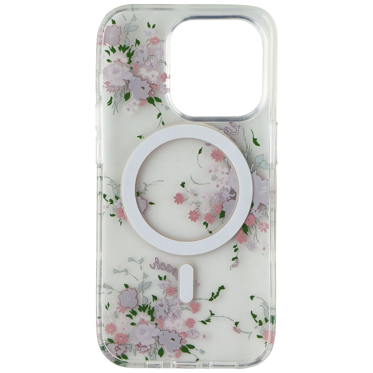 Coach Hardshell Case for MagSafe for iPhone 14 Pro - Floral Purple Bundle Cell Phone - Cases, Covers & Skins Coach - Simple Cell Bulk Wholesale Pricing - USA Seller