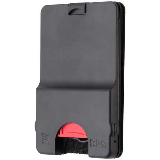 KATANA Safety Wallet - Personal Safety on The Go Alarm - Black Cell Phone - Other Accessories KATANA - Simple Cell Bulk Wholesale Pricing - USA Seller