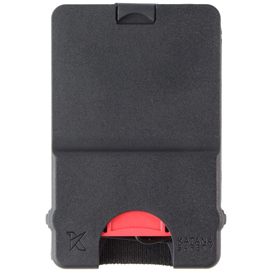 KATANA Safety Wallet - Personal Safety on The Go Alarm - Black Cell Phone - Other Accessories KATANA - Simple Cell Bulk Wholesale Pricing - USA Seller