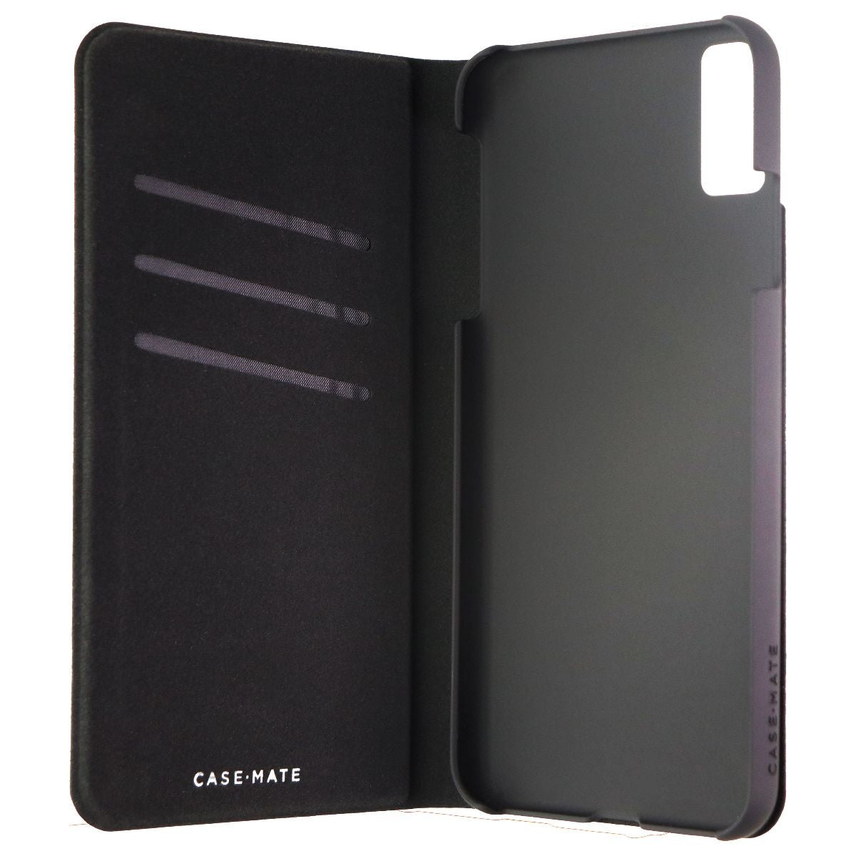 Case-Mate Barely There Hard Wallet Case for Apple iPhone Xs Max - Black Cell Phone - Cases, Covers & Skins Case-Mate    - Simple Cell Bulk Wholesale Pricing - USA Seller