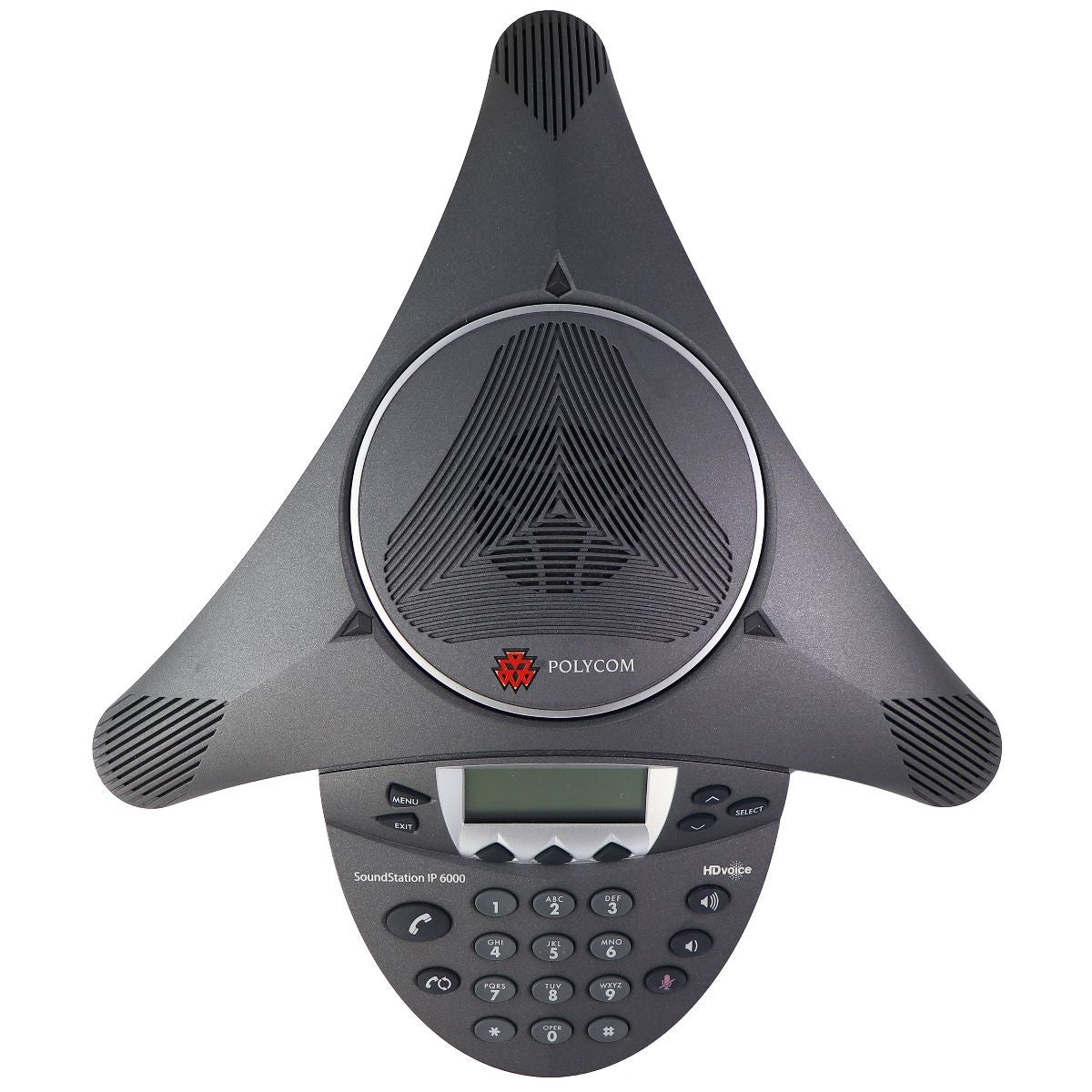 Polycom SoundStation IP 6000 Full Duplex IP Conference Phone - Black Home Telephones & Accessories - Corded Telephones Polycom    - Simple Cell Bulk Wholesale Pricing - USA Seller