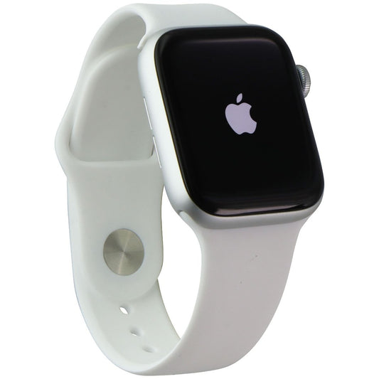 Apple Watch SE (2nd Generation) (GPS + LTE) A2727 44mm - Silver / White Band Smart Watches Apple - Simple Cell Bulk Wholesale Pricing - USA Seller