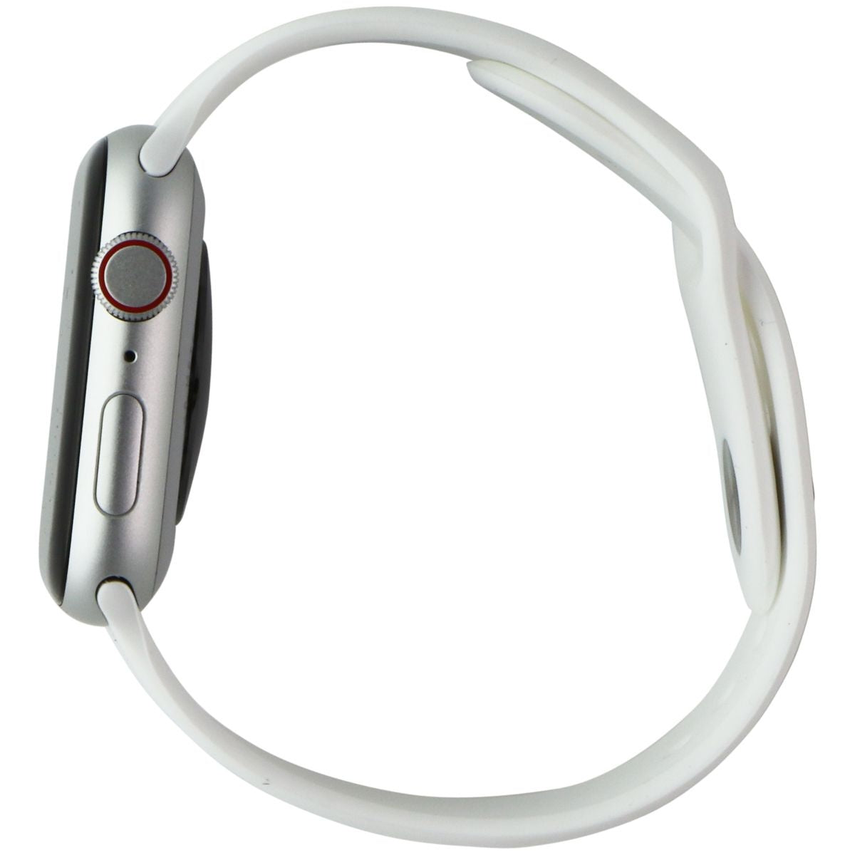 Apple Watch SE (2nd Generation) (GPS + LTE) A2727 44mm - Silver / White Band Smart Watches Apple - Simple Cell Bulk Wholesale Pricing - USA Seller