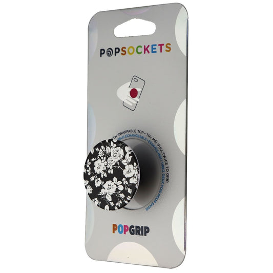 PopSockets: PopGrip with Swappable Top for Phones and Tablets - Monochrome Rose Cell Phone - Mounts & Holders PopSockets - Simple Cell Bulk Wholesale Pricing - USA Seller