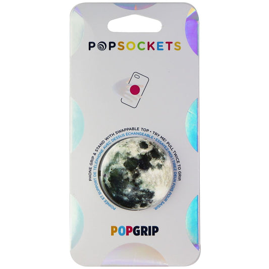 PopSockets: PopGrip with Swappable Top for Phones and Tablets - Moon Cell Phone - Mounts & Holders PopSockets - Simple Cell Bulk Wholesale Pricing - USA Seller
