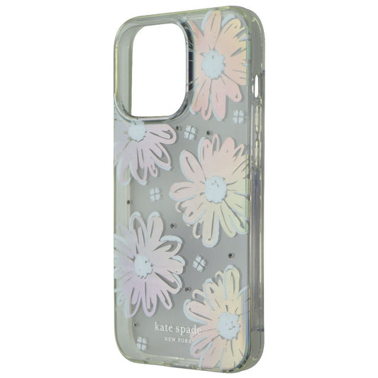 Kate Spade Protective Hardshell Case for iPhone 13 Pro - Daisy Iridescent Foil Cell Phone - Cases, Covers & Skins Kate Spade New York - Simple Cell Bulk Wholesale Pricing - USA Seller