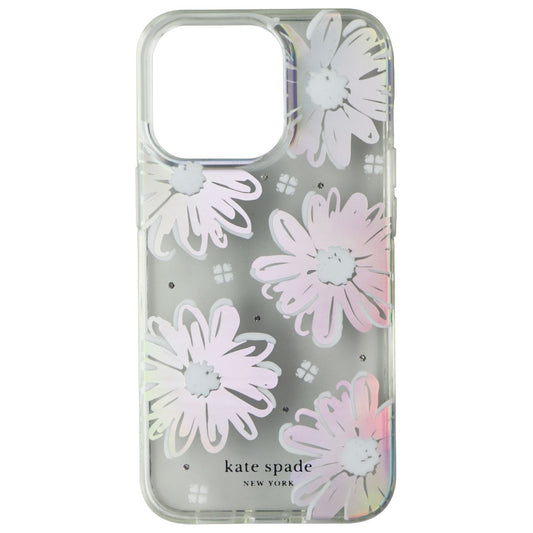 Kate Spade Protective Hardshell Case for iPhone 13 Pro - Daisy Iridescent Foil Cell Phone - Cases, Covers & Skins Kate Spade New York - Simple Cell Bulk Wholesale Pricing - USA Seller
