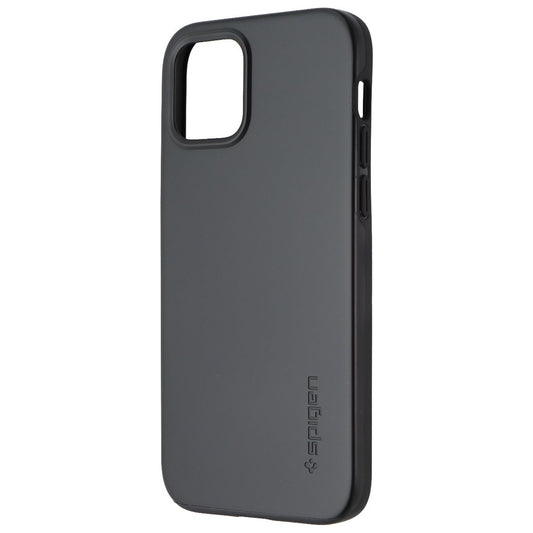Spigen Thin Fit Series Case for Apple iPhone 12 & iPhone 12 Pro - Black Cell Phone - Cases, Covers & Skins Spigen    - Simple Cell Bulk Wholesale Pricing - USA Seller