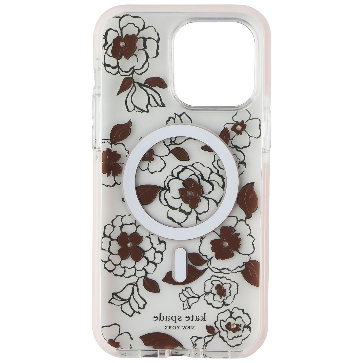 Kate Spade Defensive Case for MagSafe for iPhone 14 Pro Max - Gold Floral Cell Phone - Cases, Covers & Skins Kate Spade New York    - Simple Cell Bulk Wholesale Pricing - USA Seller