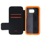 ZAGG BookCase Folio for Samsung Galaxy S6 Smartphones - Black/Orange Cell Phone - Cases, Covers & Skins Zagg    - Simple Cell Bulk Wholesale Pricing - USA Seller