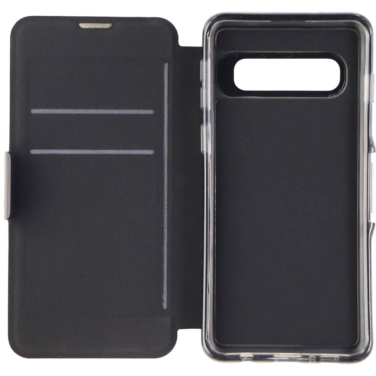 ZAGG Oxford Series Folio Hard Case for Samsung Galaxy S10 - Black Cell Phone - Cases, Covers & Skins Zagg    - Simple Cell Bulk Wholesale Pricing - USA Seller