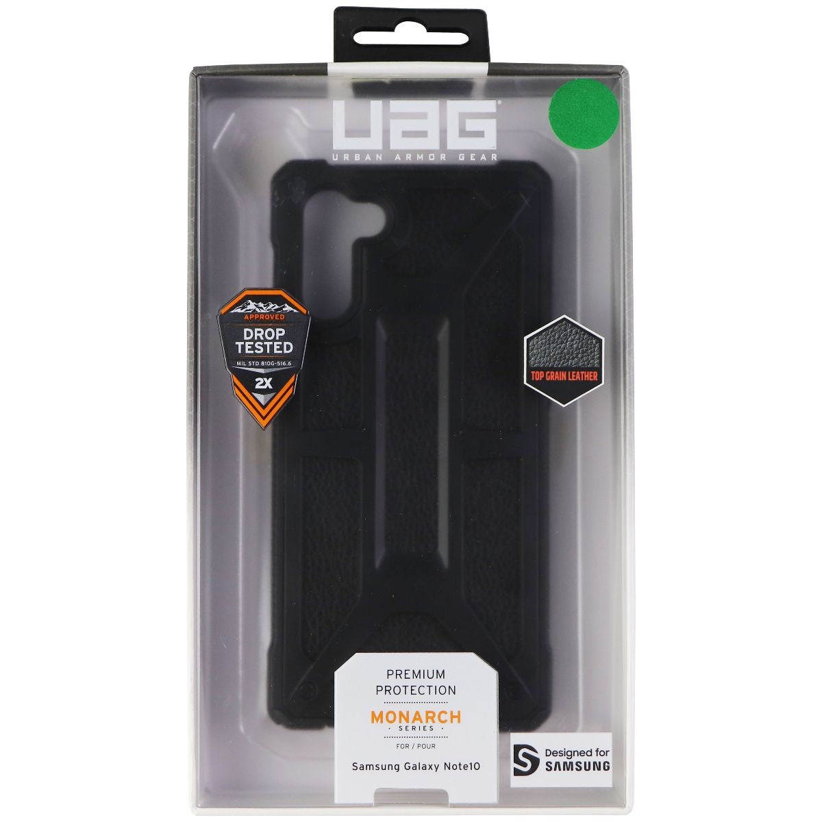 Urban Armor Gear Monarch Series Case for Samsung Galaxy Note10 - Black Cell Phone - Cases, Covers & Skins Urban Armor Gear - Simple Cell Bulk Wholesale Pricing - USA Seller