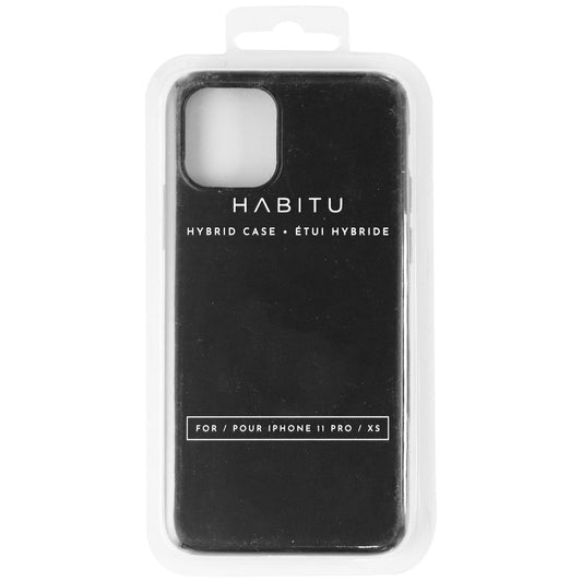 Habitu Hybrid Slim Protective Case for iPhone 11 Pro / XS - Black Cell Phone - Cases, Covers & Skins Habitu    - Simple Cell Bulk Wholesale Pricing - USA Seller