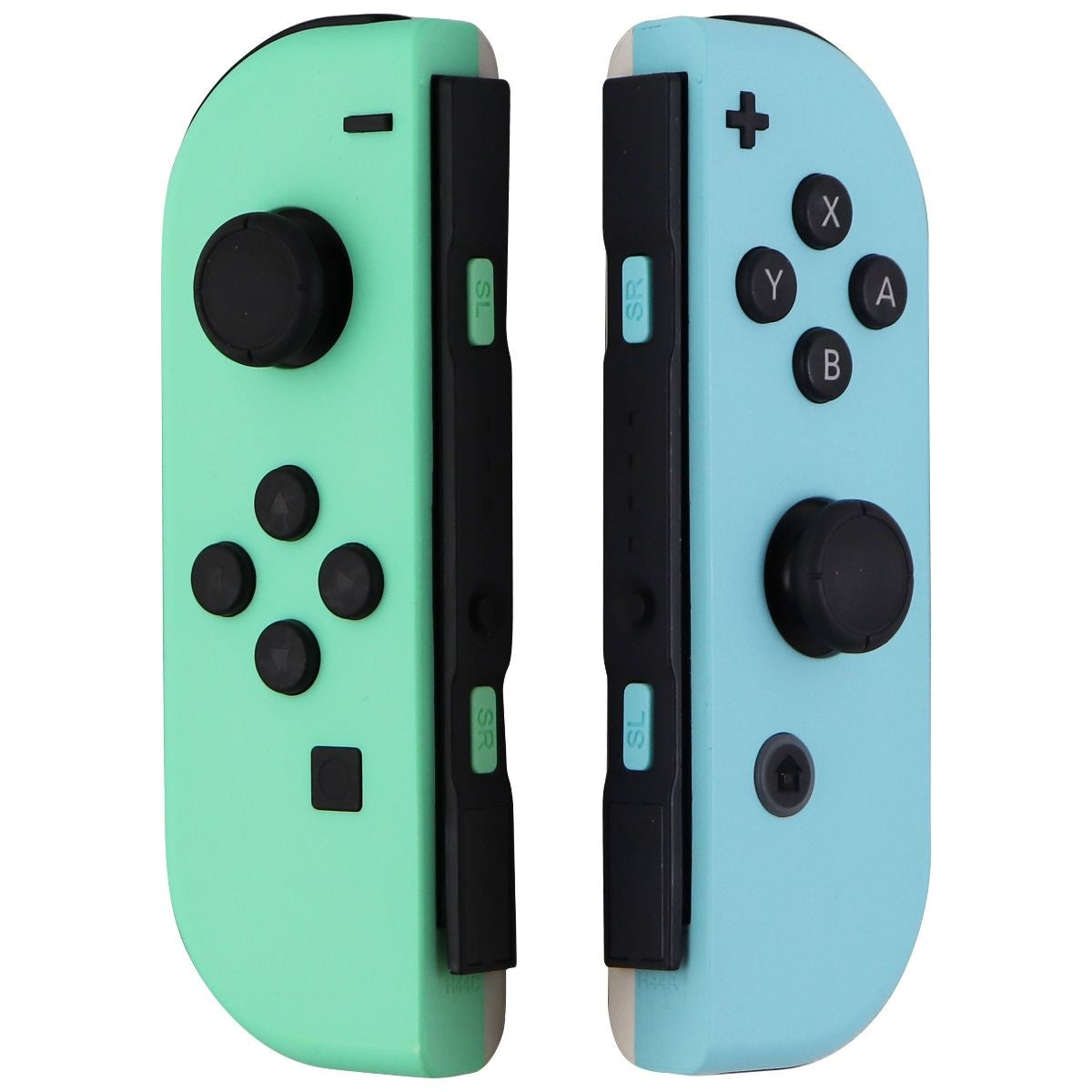 Nintendo Animal Crossing Edition Left & Right Joy-Cons with Straps - Blue/Green Gaming/Console - Controllers & Attachments Nintendo    - Simple Cell Bulk Wholesale Pricing - USA Seller