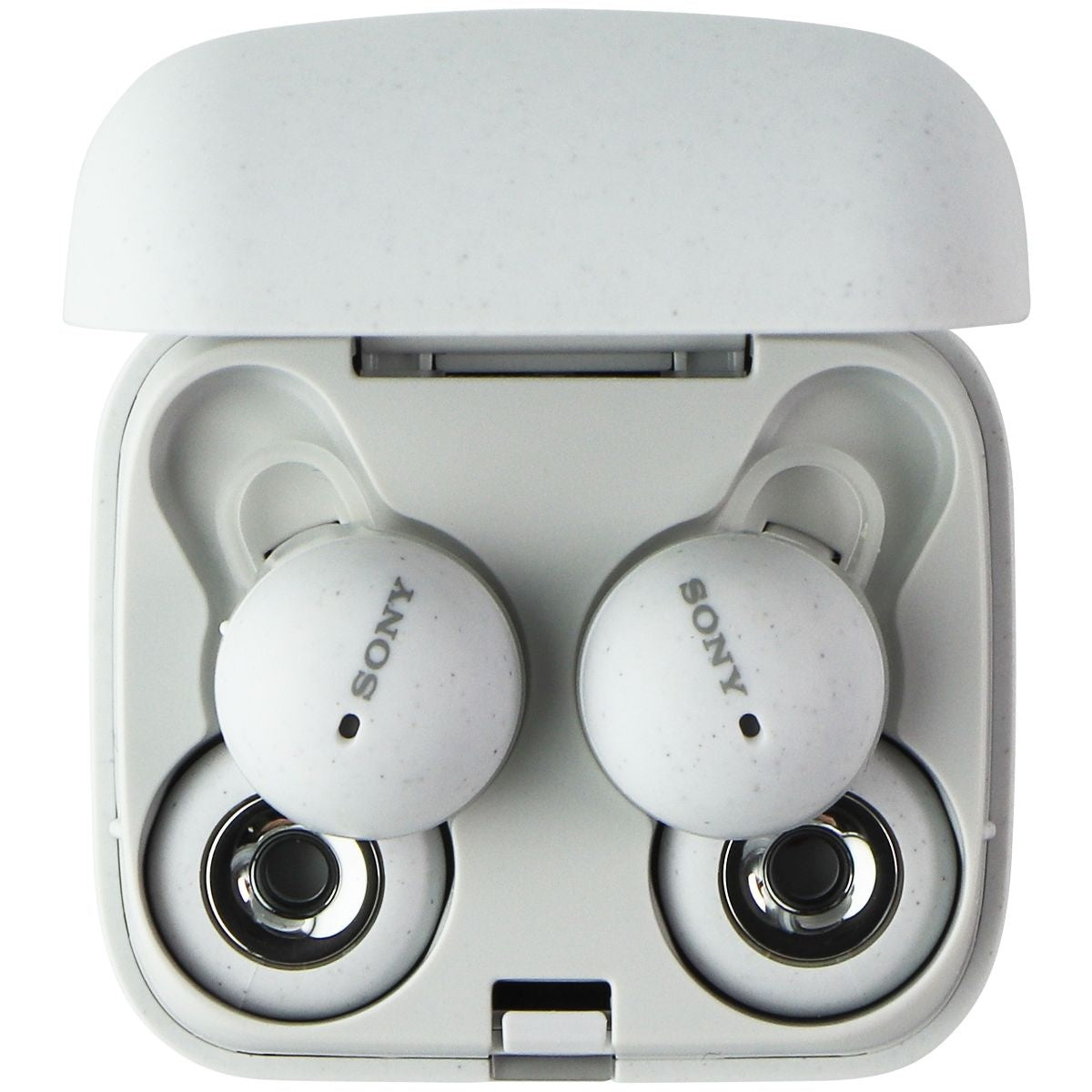 Sony LinkBuds Truly Wireless Open-Ring Headphones - White (WF-L900/W) Portable Audio - Headphones Sony - Simple Cell Bulk Wholesale Pricing - USA Seller