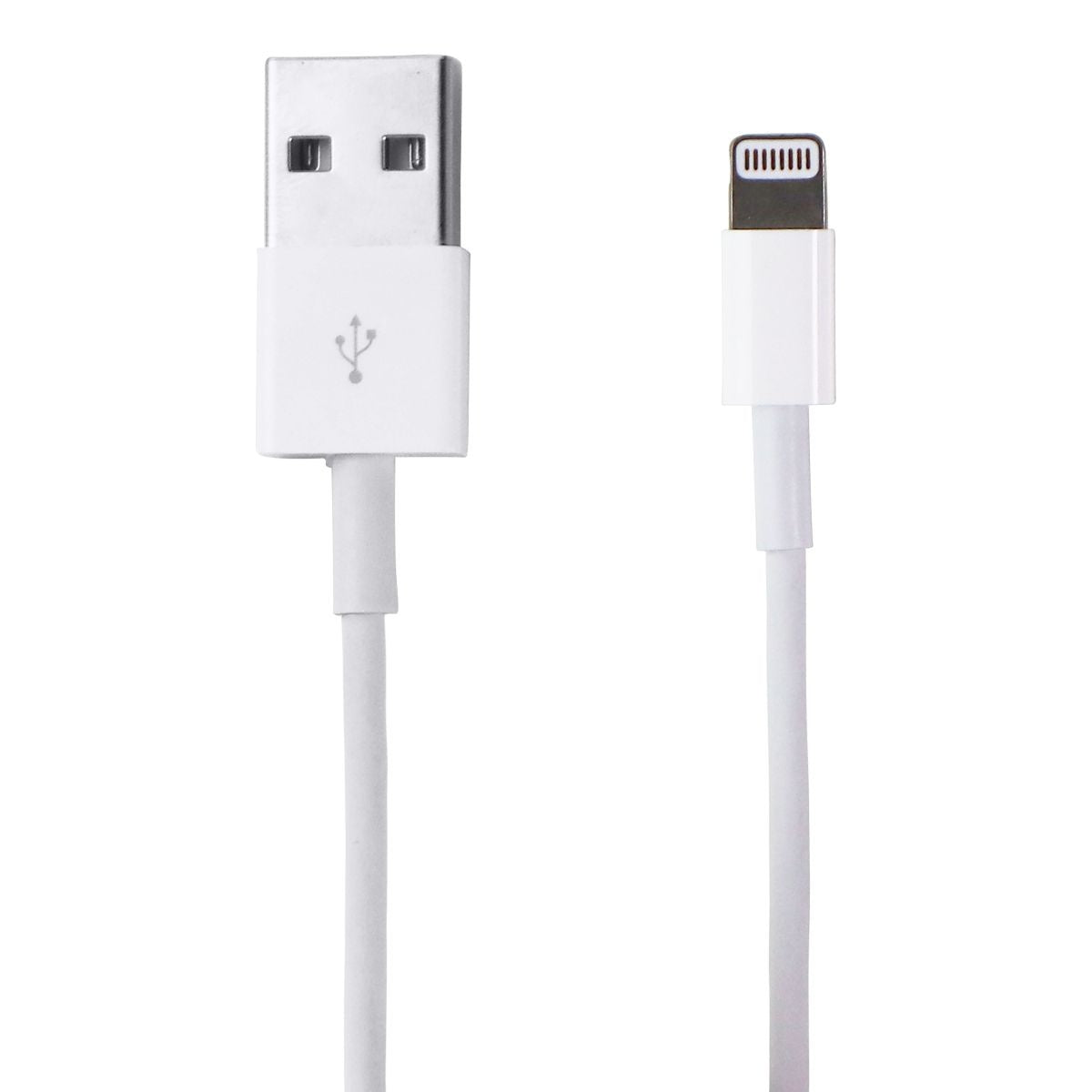 Apple 1.5-Foot Lightning 8-Pin to USB Charge/Sync Cable for iPhone/iPad - White Cell Phone - Cables & Adapters Apple - Simple Cell Bulk Wholesale Pricing - USA Seller