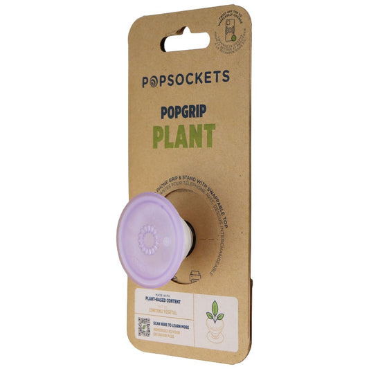 PopSockets PopGrip Stand and Grip with Swappable Top - Plant Dusty Lavender Cell Phone - Mounts & Holders PopSockets - Simple Cell Bulk Wholesale Pricing - USA Seller