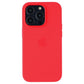 Apple Silicone Case for  MagSafe for Apple iPhone 14 Pro - (Product) RED Cell Phone - Cases, Covers & Skins Apple    - Simple Cell Bulk Wholesale Pricing - USA Seller