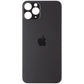 Repair Part - Back Glass Panel for Apple iPhone 11 Pro - Black with Logo