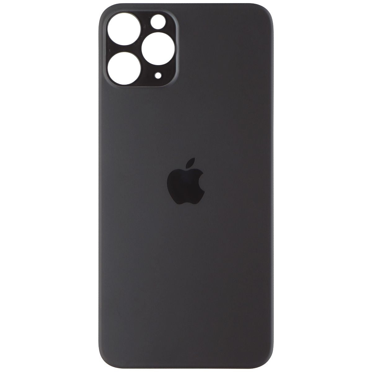 Repair Part - Back Glass Panel for Apple iPhone 11 Pro - Black with Logo