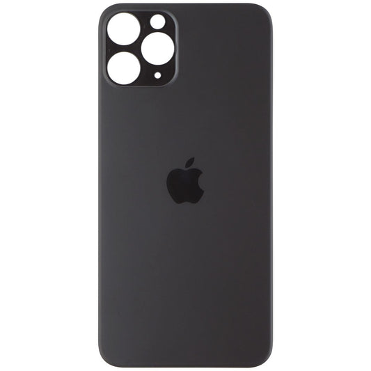Repair Part - Back Glass Panel for Apple iPhone 11 Pro - Black with Logo