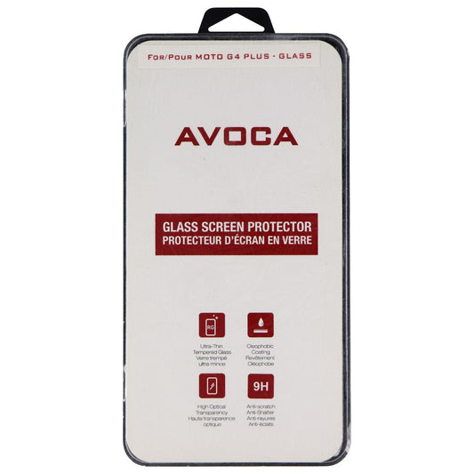 Avoca Glass Screen Protector for Motorola G4 Plus Smartphone - Clear Cell Phone - Screen Protectors Avoca    - Simple Cell Bulk Wholesale Pricing - USA Seller