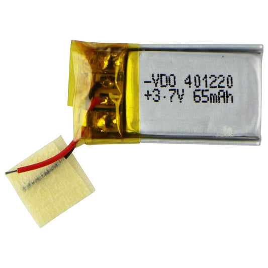 Replacement 65 mAh/3.7V Lithium Polymer Battery - Silver Cell Phone - Replacement Parts & Tools Unbranded    - Simple Cell Bulk Wholesale Pricing - USA Seller