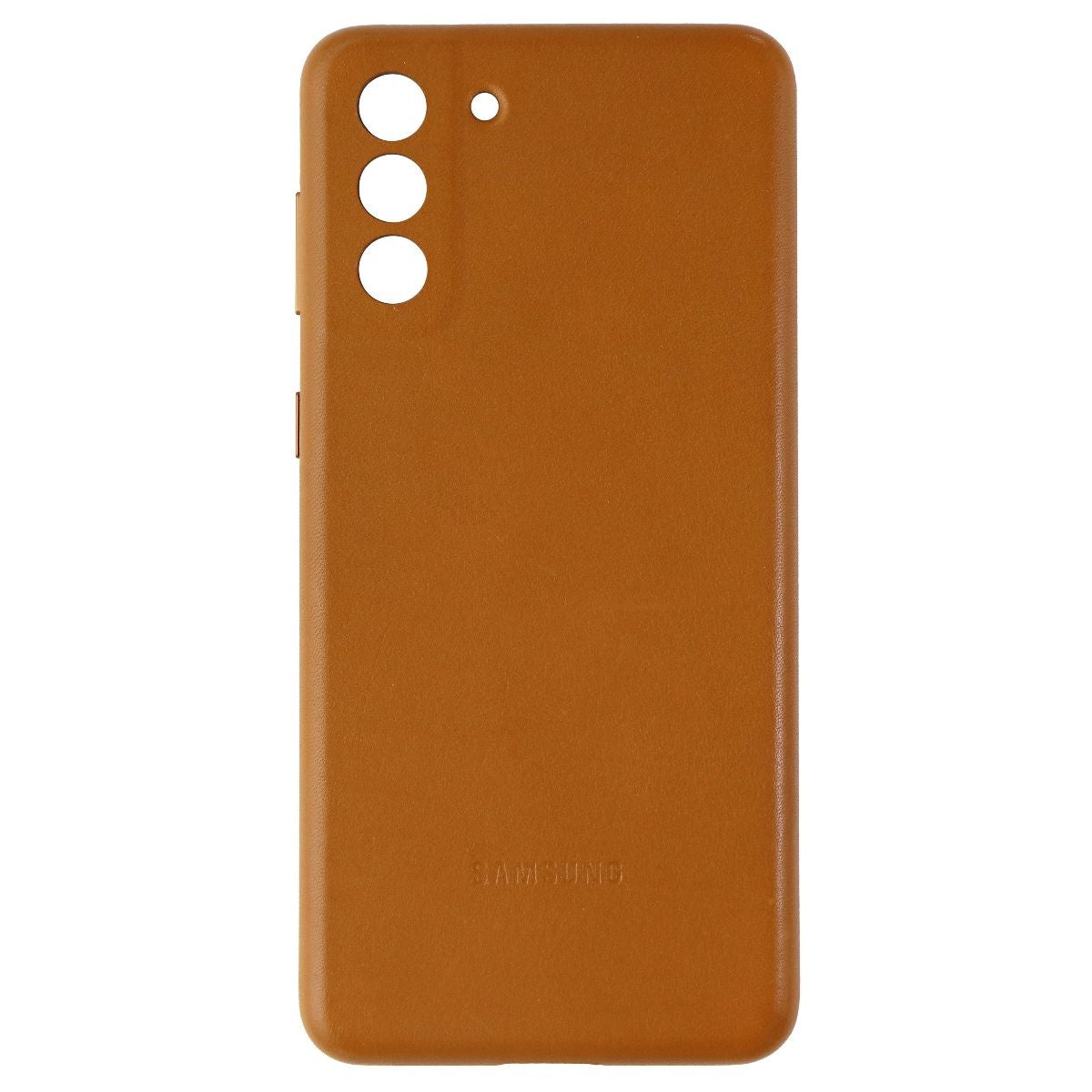 Samsung Leather Back Cover for Galaxy (S21+) & (S21+) 5G - Brown Cell Phone - Cases, Covers & Skins Samsung Electronics - Simple Cell Bulk Wholesale Pricing - USA Seller