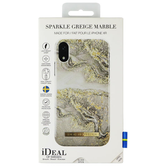 iDeal of Sweden Printed Case for Apple iPhone XR - Sparkle Greige Marble Cell Phone - Cases, Covers & Skins iDeal of Sweden    - Simple Cell Bulk Wholesale Pricing - USA Seller
