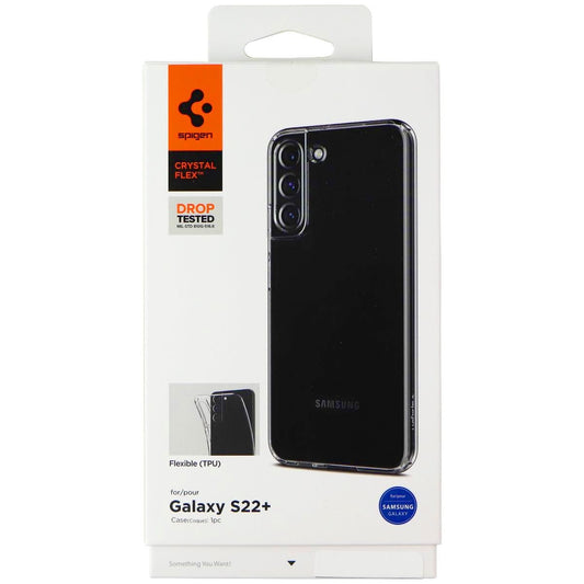 Spigen Crystal Flex Series Case for Samsung Galaxy (S22+) - Clear Cell Phone - Cases, Covers & Skins Spigen    - Simple Cell Bulk Wholesale Pricing - USA Seller