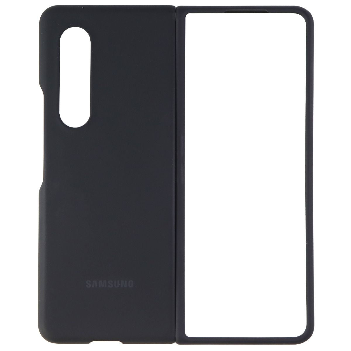 Samsung Silicone Cover for Samsung Galaxy Z Fold3 5G - Black Cell Phone - Cases, Covers & Skins Samsung - Simple Cell Bulk Wholesale Pricing - USA Seller