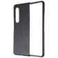 Samsung Leather Protective Cover for Galaxy Z Fold3 5G - Black (EF-VF926LBEGUS) Cell Phone - Cases, Covers & Skins Samsung - Simple Cell Bulk Wholesale Pricing - USA Seller