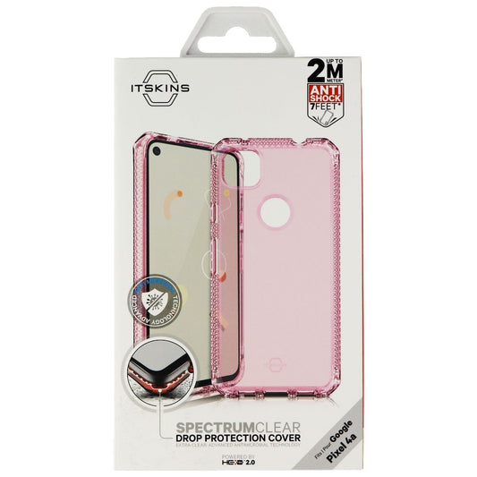 ITSKINS Spectrum Clear Series Case for Google Pixel 4a (5G) - Light Pink Cell Phone - Cases, Covers & Skins ITSKINS - Simple Cell Bulk Wholesale Pricing - USA Seller