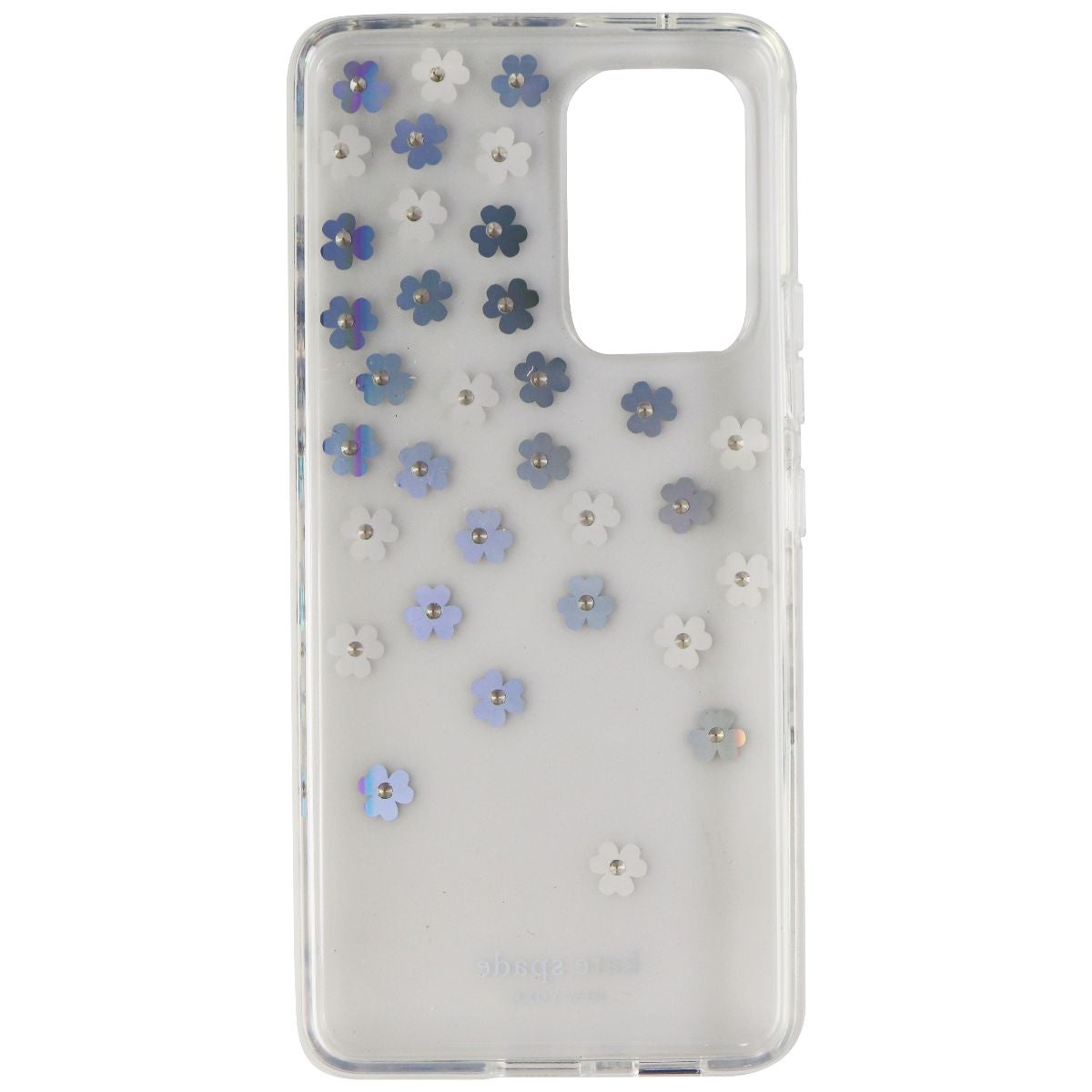 Kate Spade Hardshell Case for Galaxy A53 5G - Iridescent Scattered Flowers Cell Phone - Cases, Covers & Skins Kate Spade - Simple Cell Bulk Wholesale Pricing - USA Seller