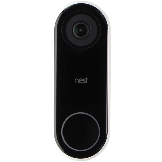 Nest Hello Smart Wi-Fi Video Doorbell - White/Black (NC5100US)