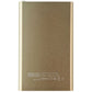 Universal 8,800mAh Single USB Portable Power Bank - Gold Cell Phone - Chargers & Cradles Unbranded - Simple Cell Bulk Wholesale Pricing - USA Seller