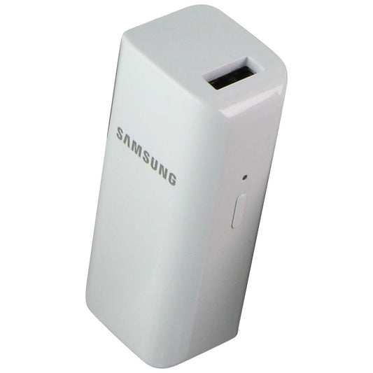 Samsung OEM (EB-PJ200) Single USB Port Power Bank (2100mAh) - White Cell Phone - Chargers & Cradles Samsung    - Simple Cell Bulk Wholesale Pricing - USA Seller