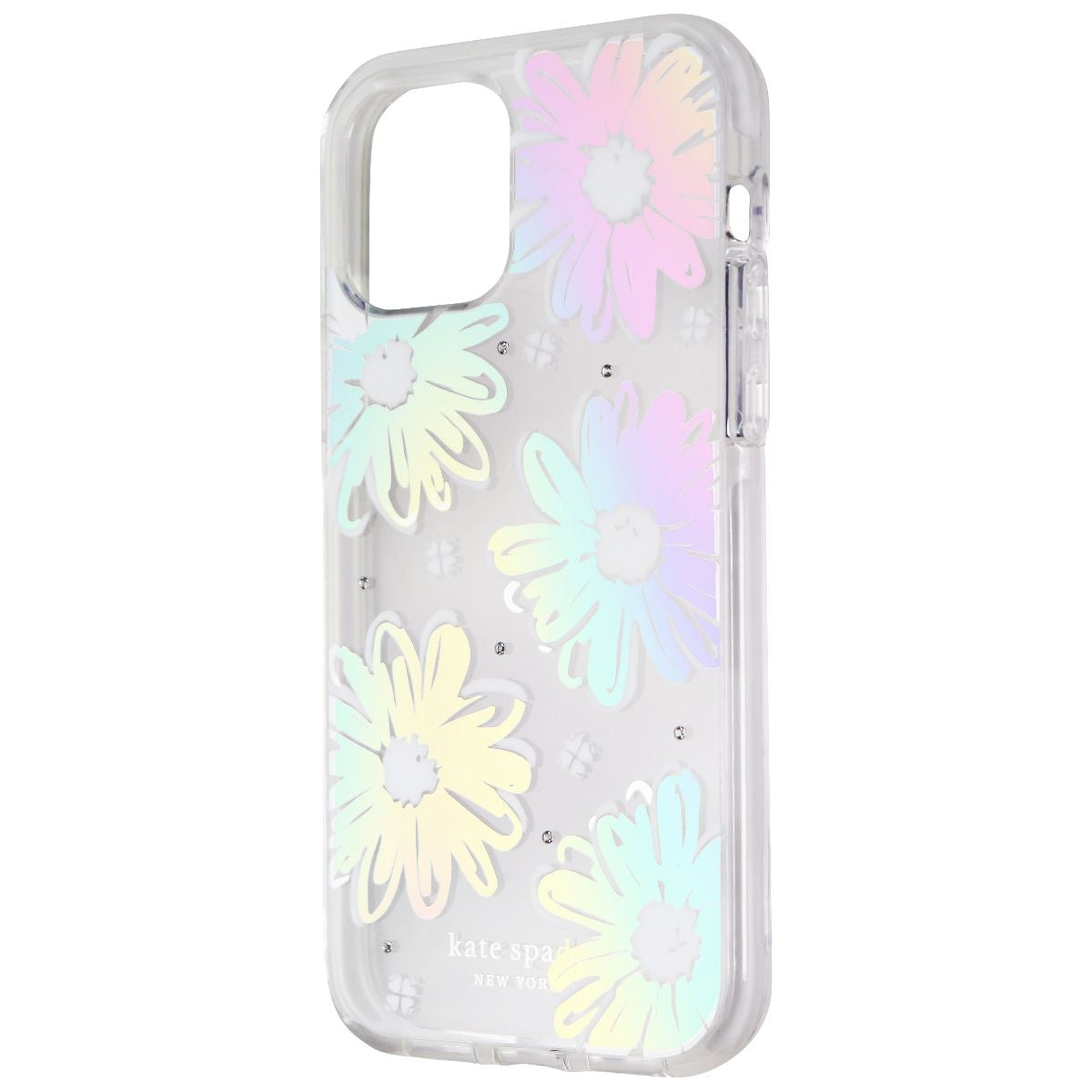 kate spade Case for Apple iPhone 12 Pro / iPhone 12 - Daisy Iridescent Foil Cell Phone - Cases, Covers & Skins Kate Spade - Simple Cell Bulk Wholesale Pricing - USA Seller