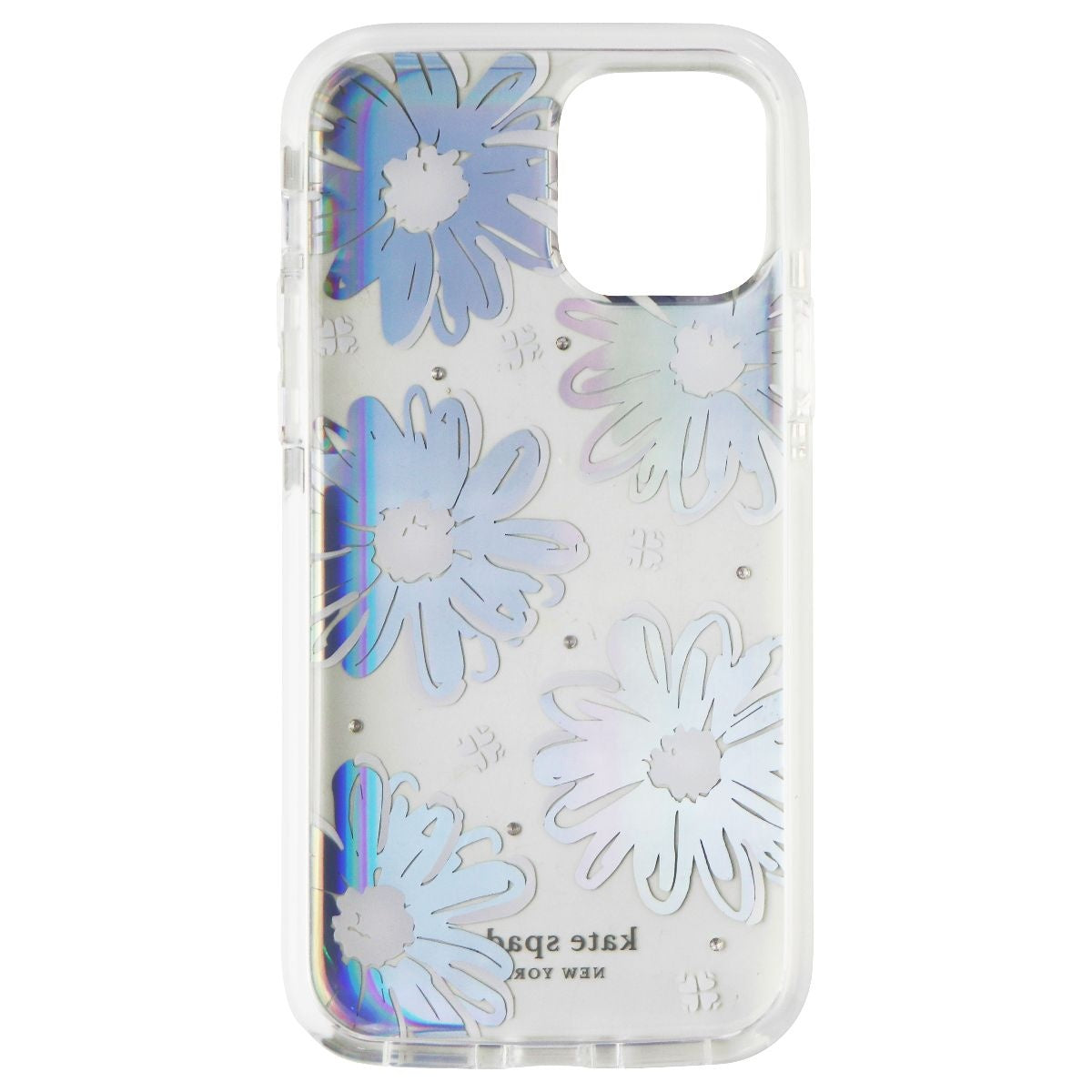 kate spade Case for Apple iPhone 12 Pro / iPhone 12 - Daisy Iridescent Foil Cell Phone - Cases, Covers & Skins Kate Spade - Simple Cell Bulk Wholesale Pricing - USA Seller