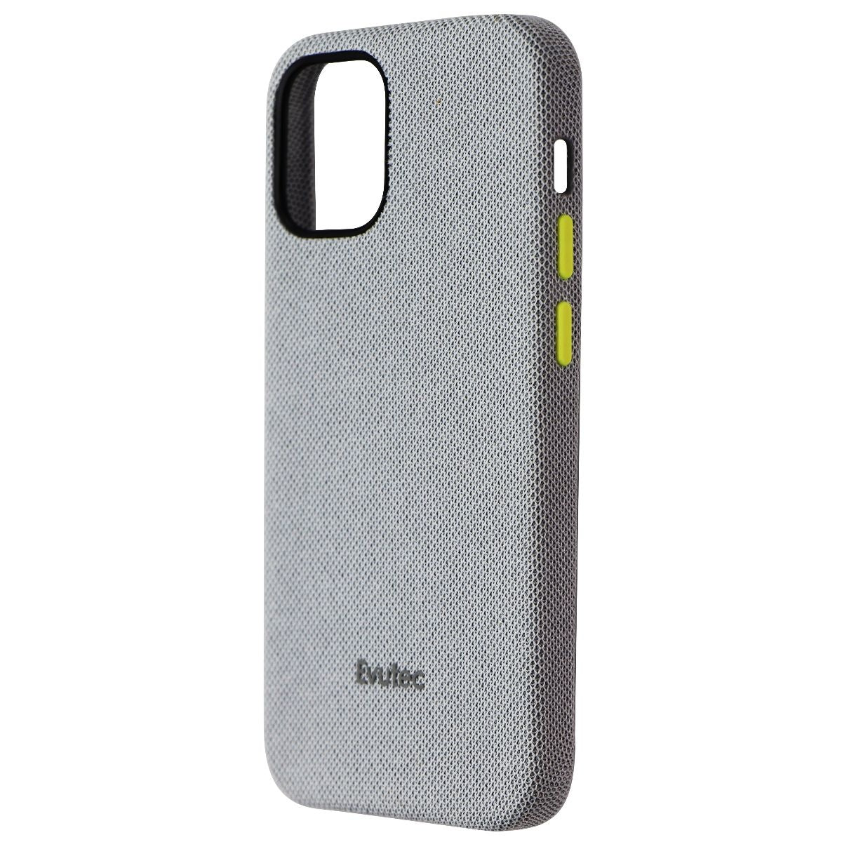 Evutec Rigid Fabric Case for Apple iPhone 12 mini - Gray/Yellow Cell Phone - Cases, Covers & Skins Evutec    - Simple Cell Bulk Wholesale Pricing - USA Seller