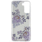 Coach Protective Case for Samsung Galaxy (S21+) 5G - Moody Floral Purple / Clear Cell Phone - Cases, Covers & Skins Coach - Simple Cell Bulk Wholesale Pricing - USA Seller