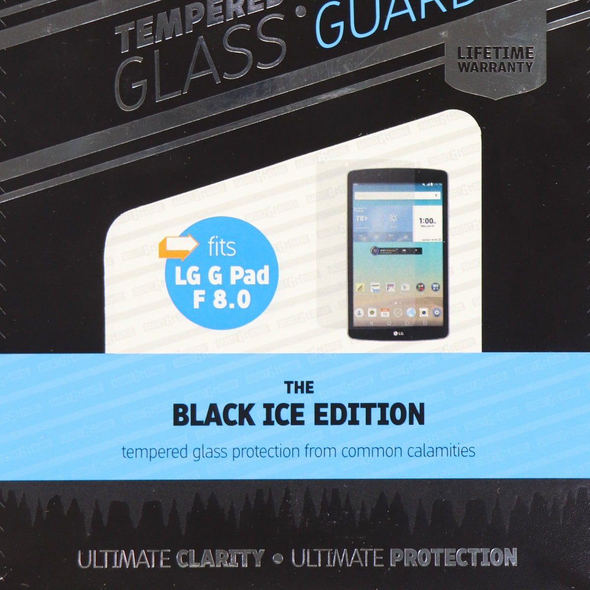 Gadget Guard Black Ice Tempered Glass Screen Protector for LG G Pad 8.0 - Clear iPad/Tablet Accessories - Screen Protectors Gadget Guard - Simple Cell Bulk Wholesale Pricing - USA Seller