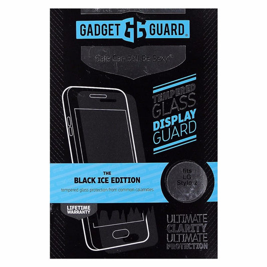 Gadget Guard Black Ice Tempered Glass Screen Protector for LG Stylo 2 Cell Phone - Screen Protectors Gadget Guard    - Simple Cell Bulk Wholesale Pricing - USA Seller