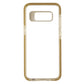 ZAGG D30 Piccadilly Hybrid Hard Case Cover for Samsung Galaxy S8 - Clear/Gold Cell Phone - Cases, Covers & Skins Zagg    - Simple Cell Bulk Wholesale Pricing - USA Seller