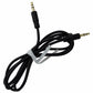 Generic 3.5mm Male to Male Auxiliary Audio Cable-Black