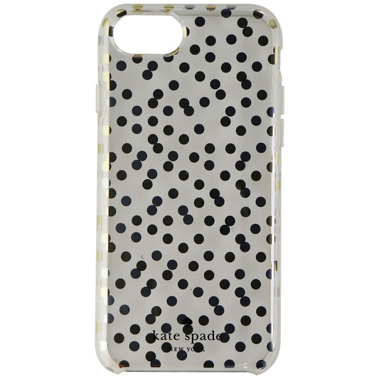 Kate Spade New York Hardshell Case for Apple iPhone 7 8 - Clear/Silver Gold Dots Cell Phone - Cases, Covers & Skins Kate Spade - Simple Cell Bulk Wholesale Pricing - USA Seller