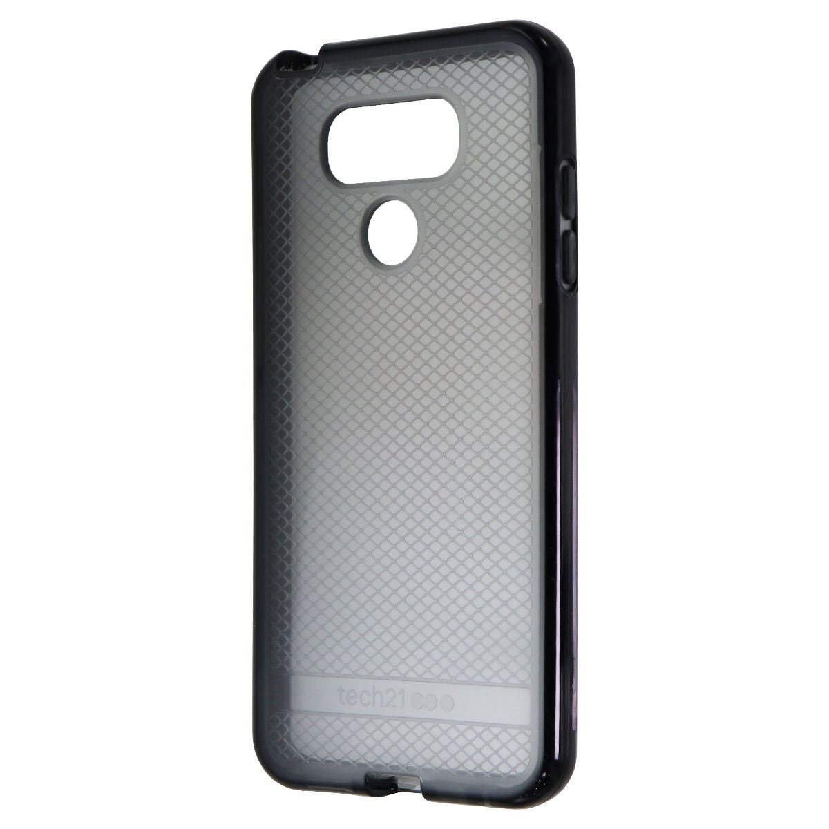 Tech21 Evo Check Series Hybrid Gel Case for LG G6 Smartphone - Smoke / Black