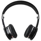 Nakamichi Bluetooth Wireless On-The Ear Headphones with Microphone - Black Portable Audio - Headphones Nakamichi - Simple Cell Bulk Wholesale Pricing - USA Seller